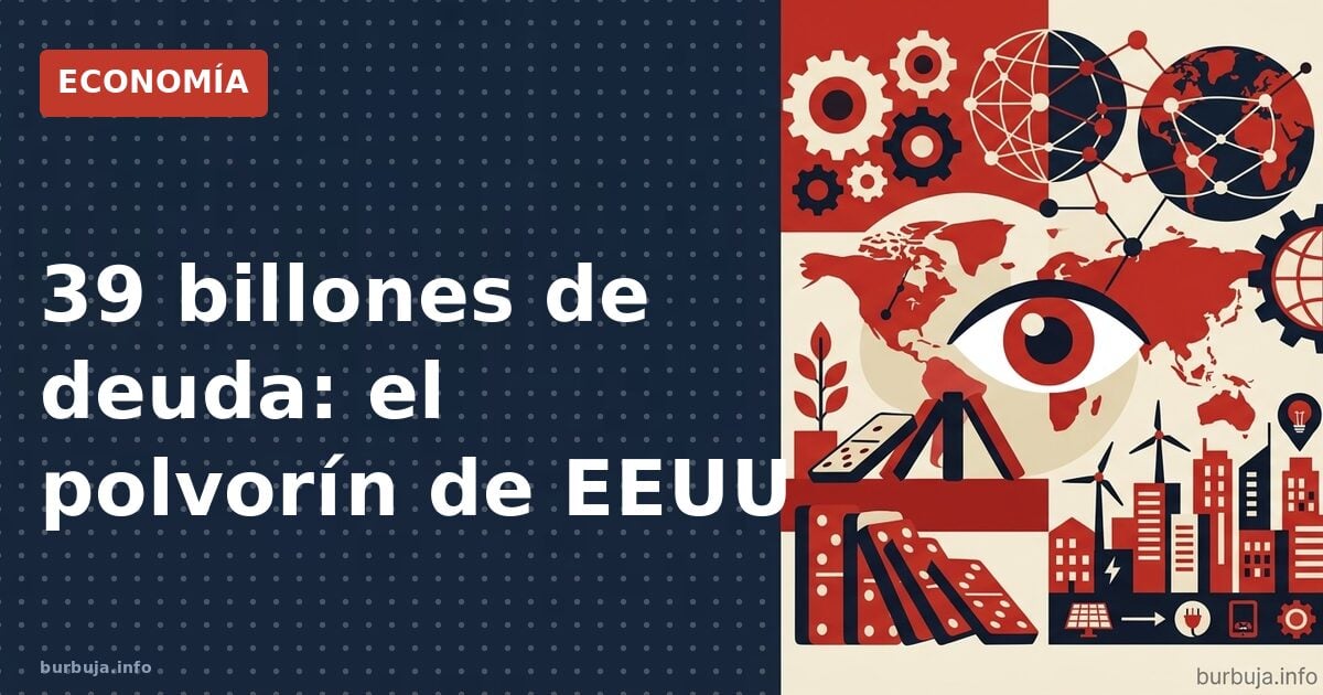 La deuda de 39 billones que hunde a EEUU