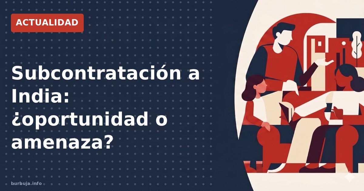 ¿Por qué los técnicos critican la subcontratación india?