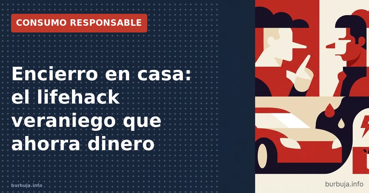 Encierro estival: ¿el mejor ahorro o un sinsentido?