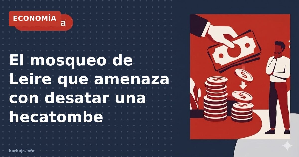Leire, mosqueada, puede desencadenar la cascada de delaciones