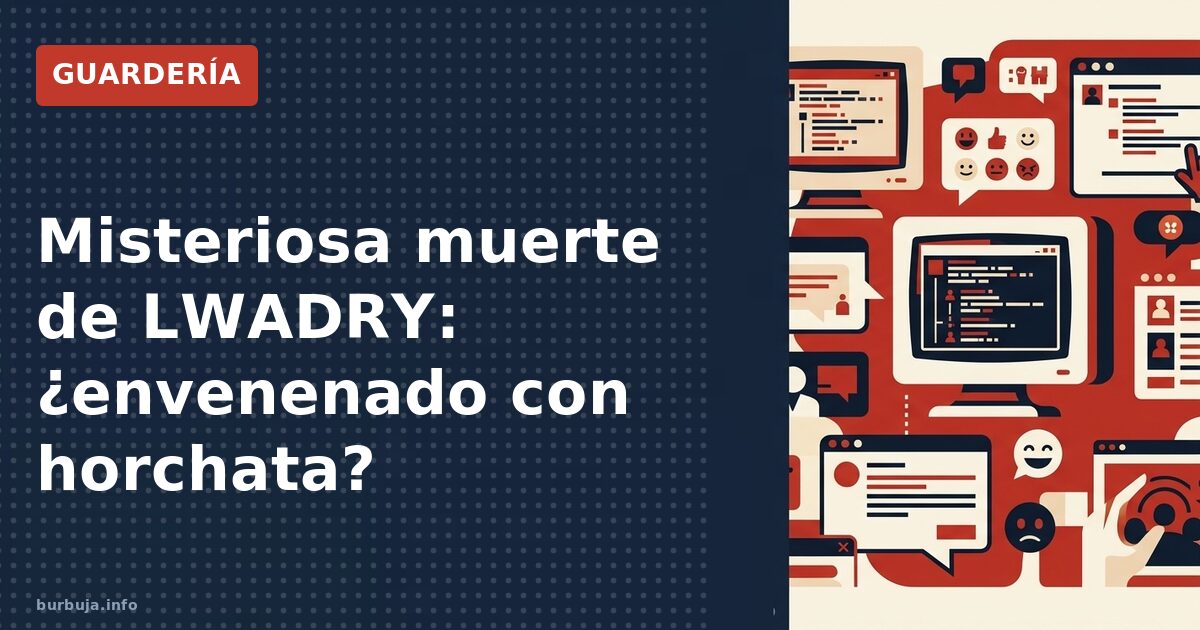 El 'rey de la pape' desaparece y se rumorea su muerte por horchata
