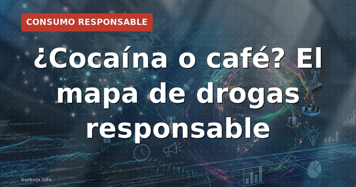 Drogas cotidianas: del café al cristal, qué consumimos de verdad