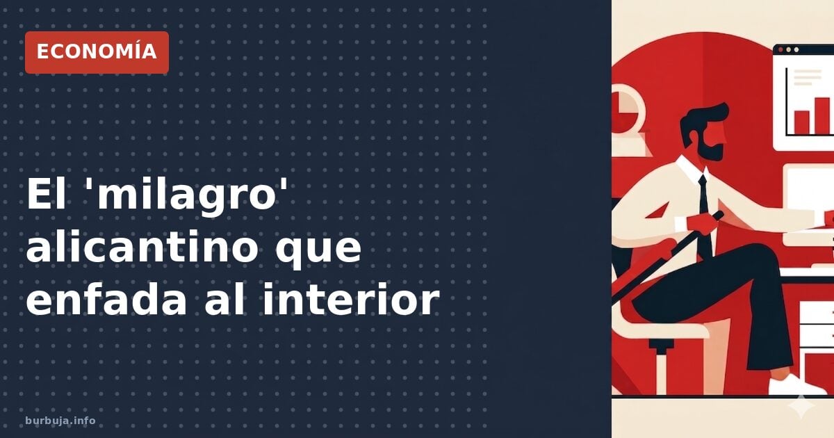 El pulso económico Alicante-Meseta estalla