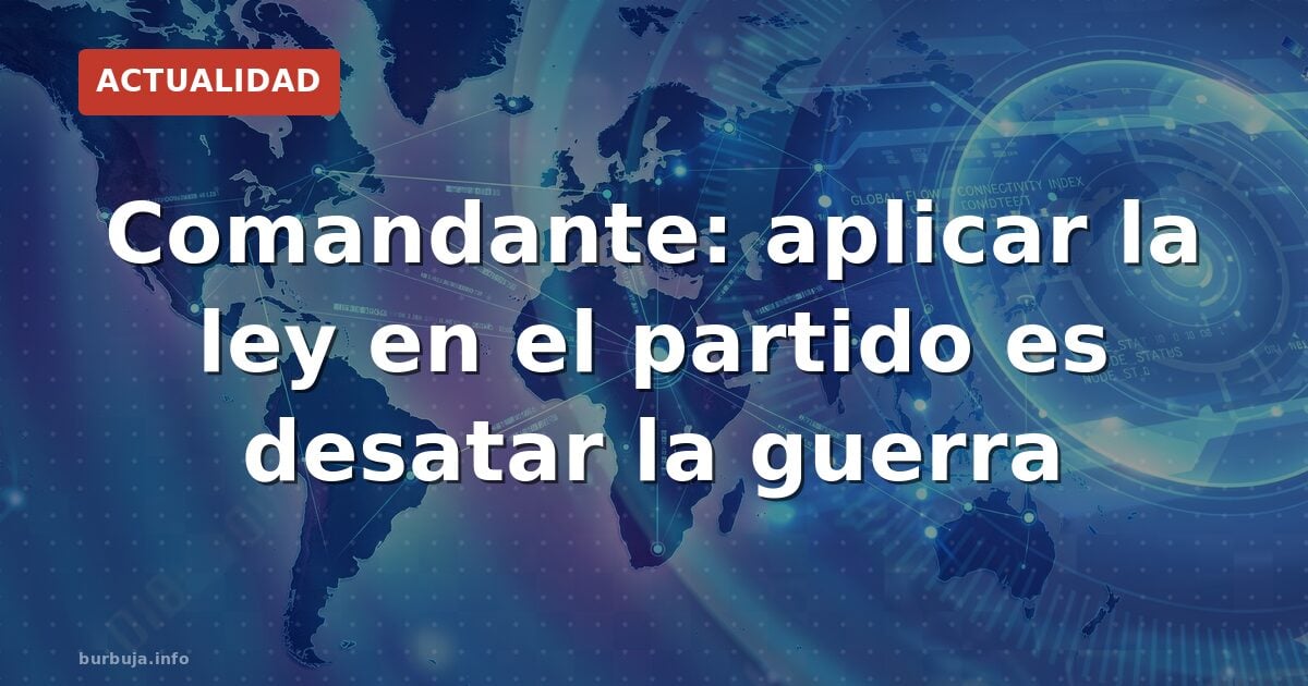 Policía francesa: "Si aplicamos la ley, se desata la guerra"