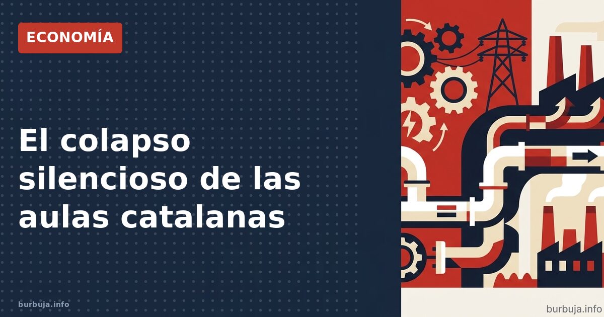 Bajas de profesores se triplican en Catalunya