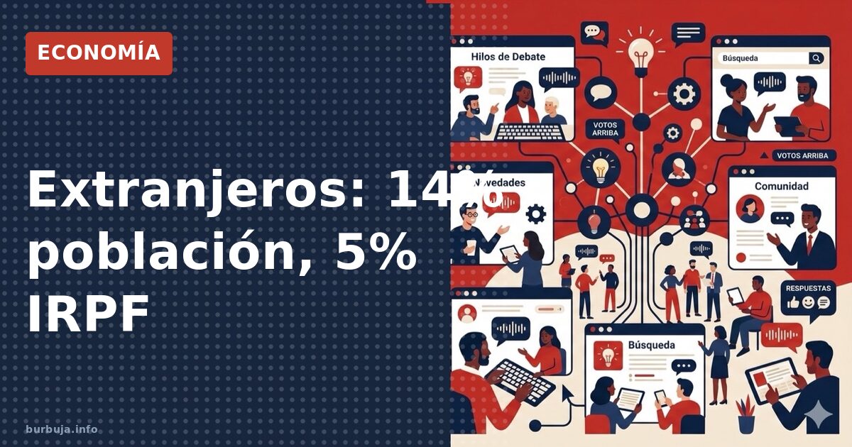 La brecha fiscal de la inmigración: datos vs relato