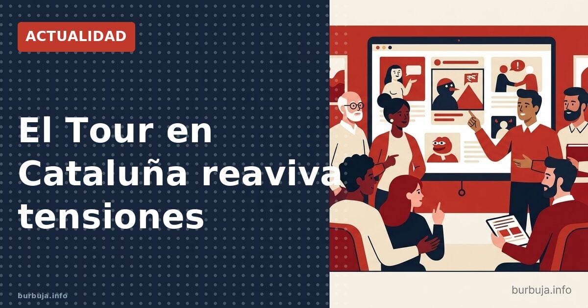 El Tour acusa a Cataluña de "nación sometida"