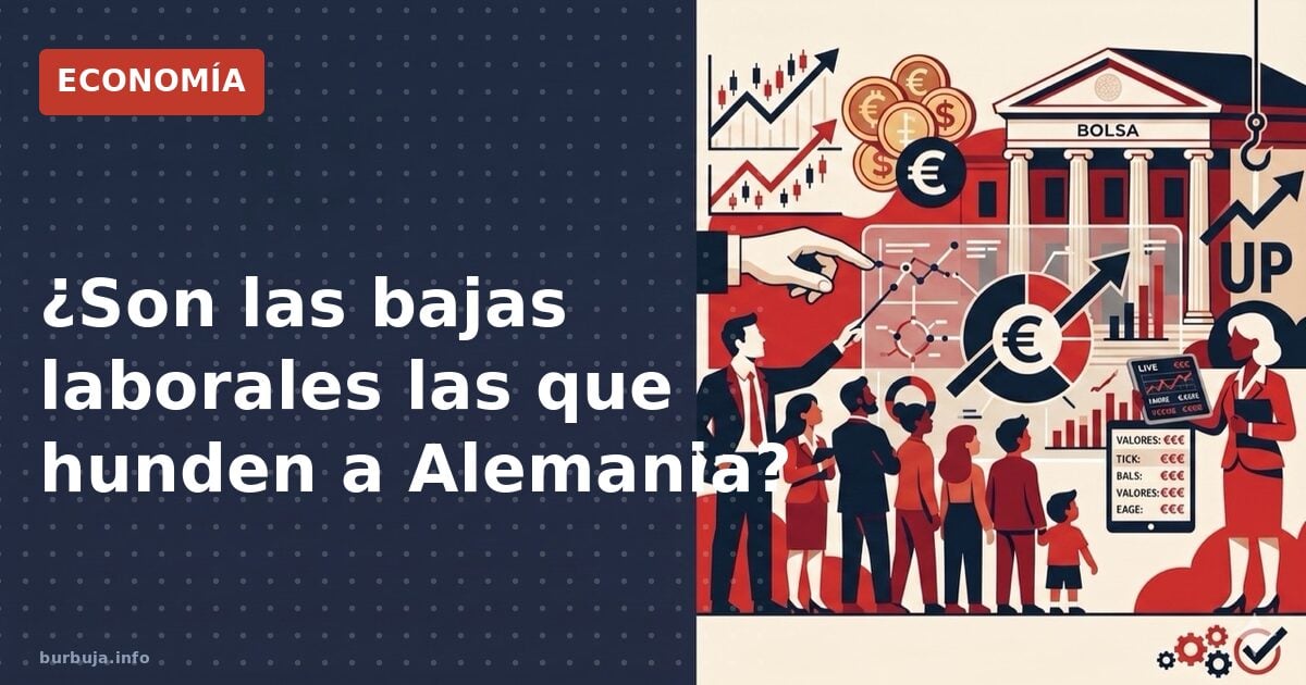 Alemania busca culpable en las bajas laborales