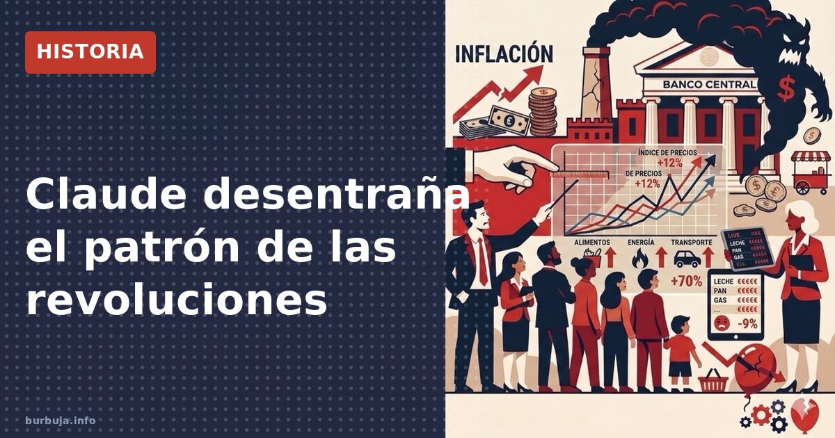 ¿La IA que predice revoluciones?