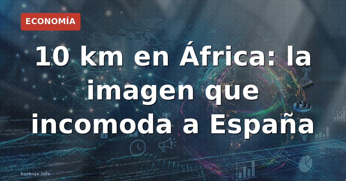 Así es el tren que cruza un vertedero en Kinsasa