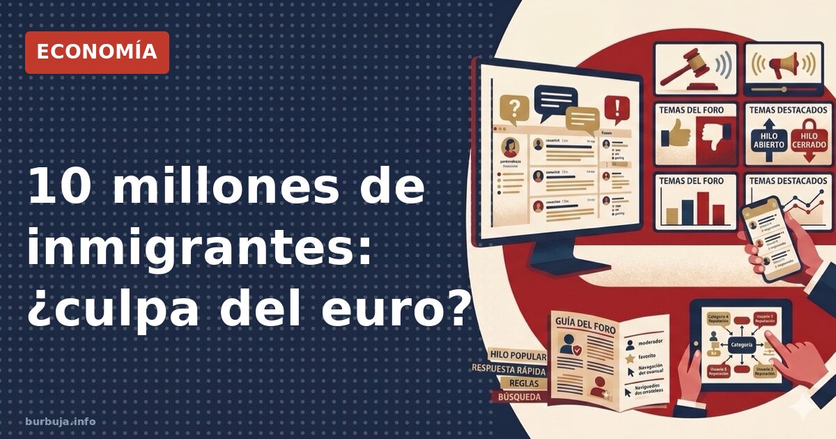 Por qué el euro multiplicó la inmigración en España