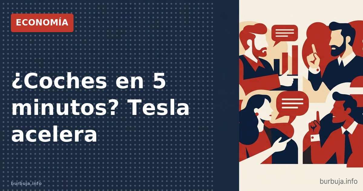 Tesla prepara una gigapres que fabrica un coche en menos de 5 minutos y elimina la pintura. ¿Llegaremos a coches desechables 