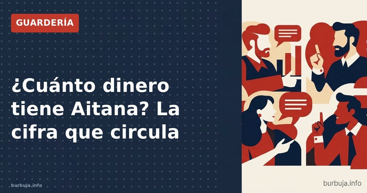 ¿Cuánto dinero tiene Aitana? La cifra que circula