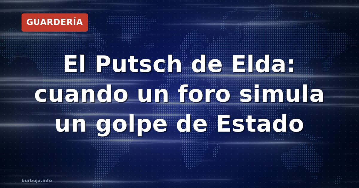 El golpe de Estado más absurdo del año