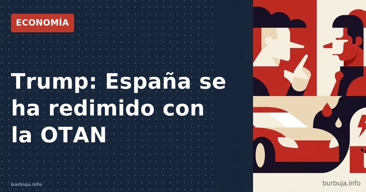 Trump aplaude el pago récord de España a la OTAN
