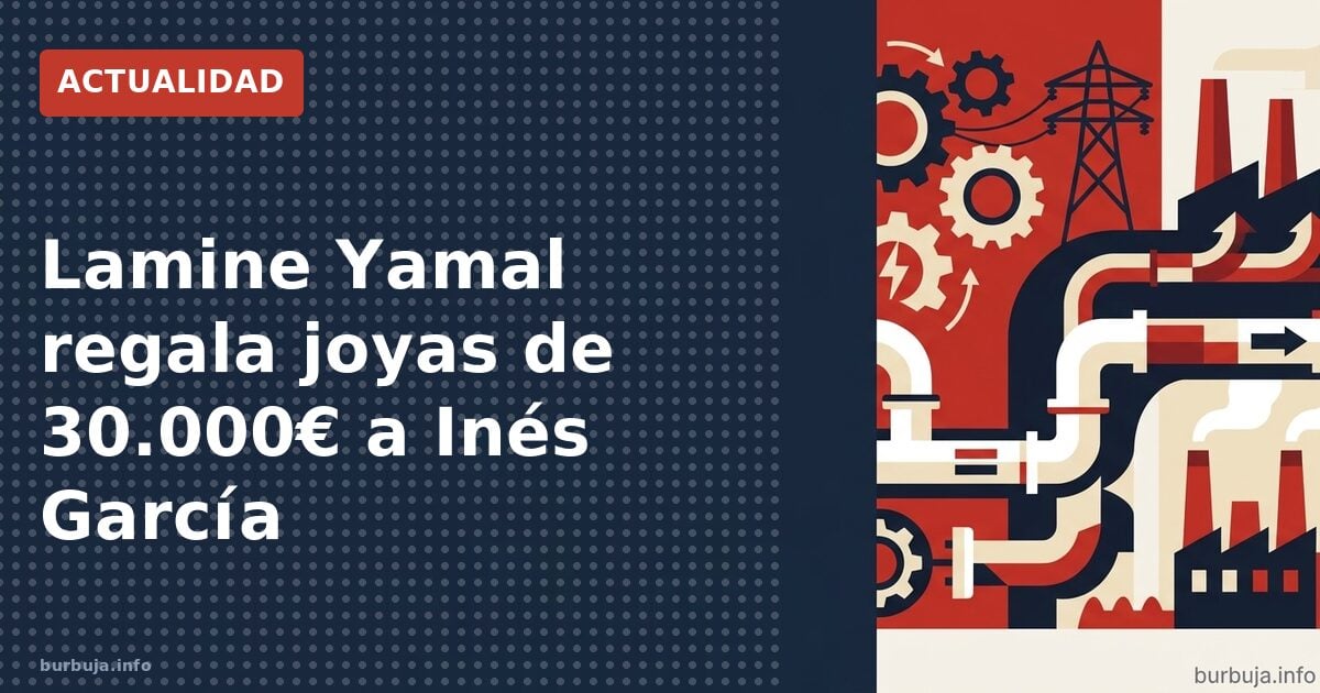 El joyero regalo de Lamine Yamal a Inés García