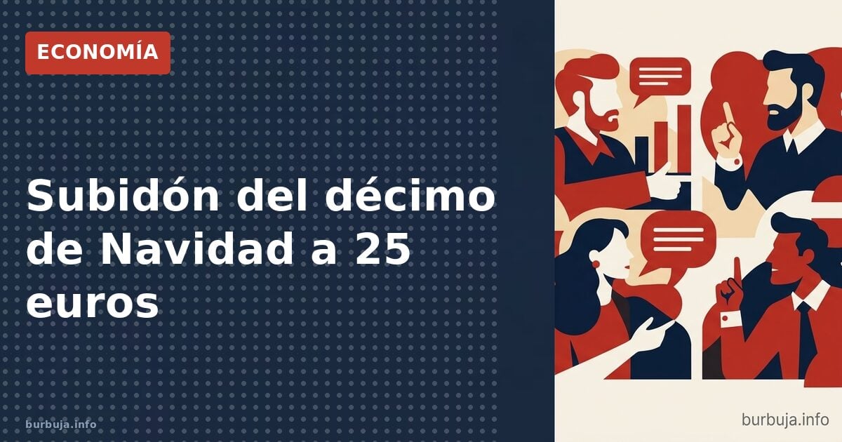 Loteros proponen décimo de Navidad a 25€