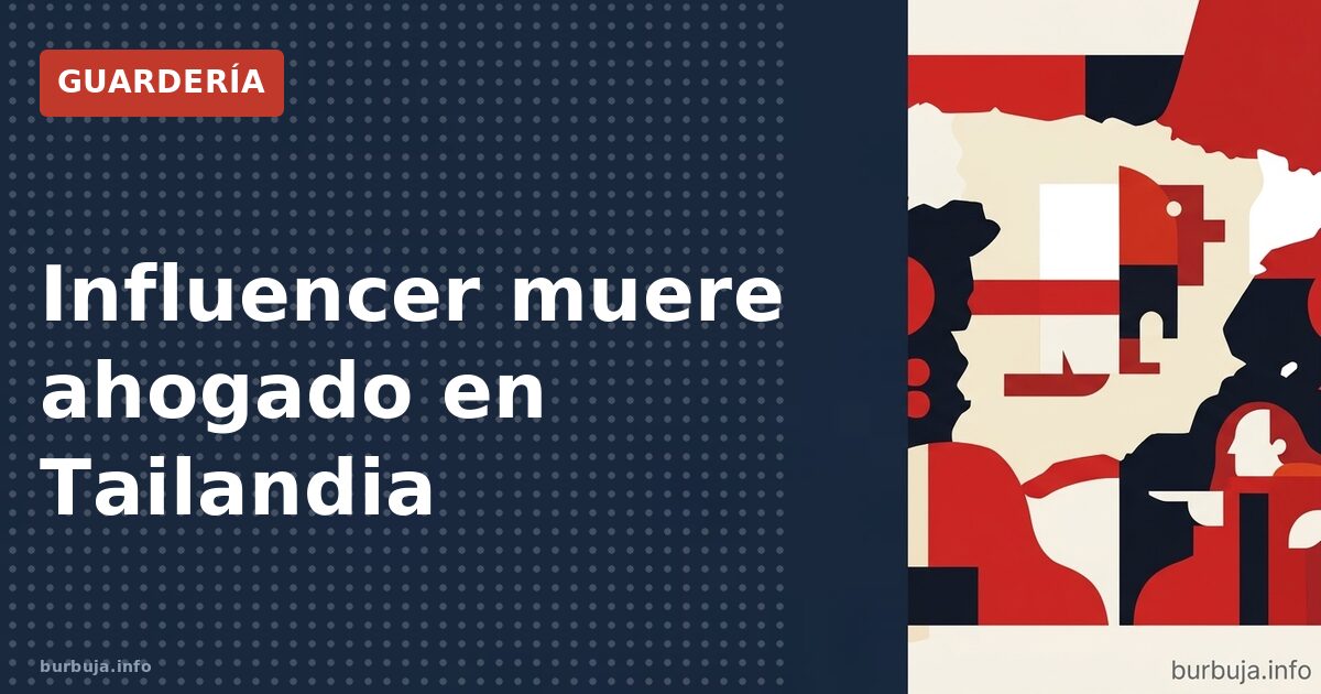 Muere otro influencer en Tailandia: la trágica huida de Murphy