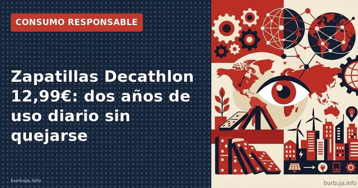 Zapatillas de 12,99 euros: dos años de uso