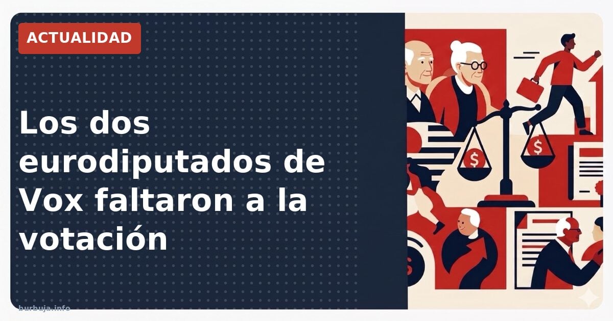 Vox esquiva el chat control con ausencias