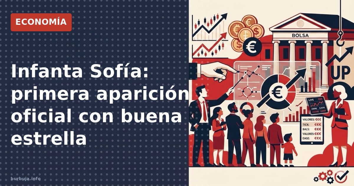 Sofía de Borbón causa sensación en su primer acto