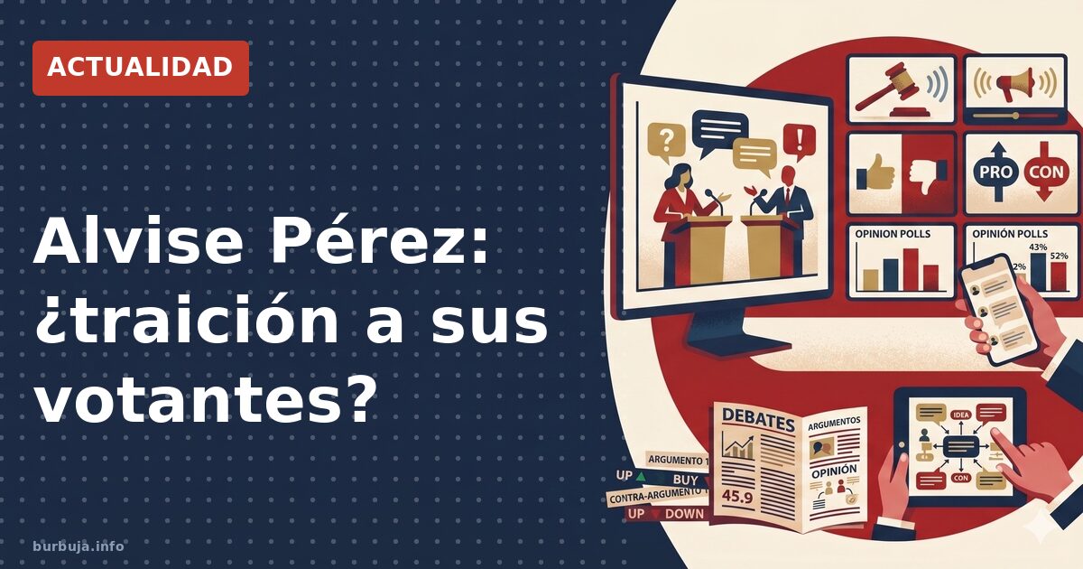 Alvise, el voto que parte a la derecha