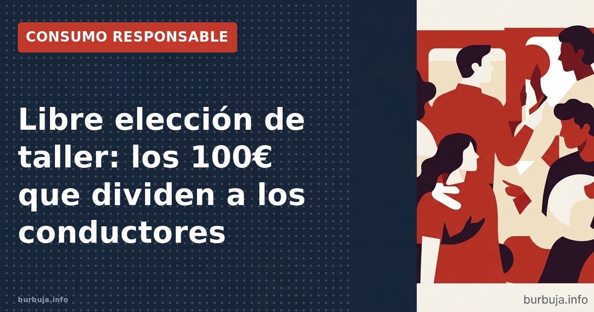 Seguro de coche: ¿libre elección de taller o taller concertado?