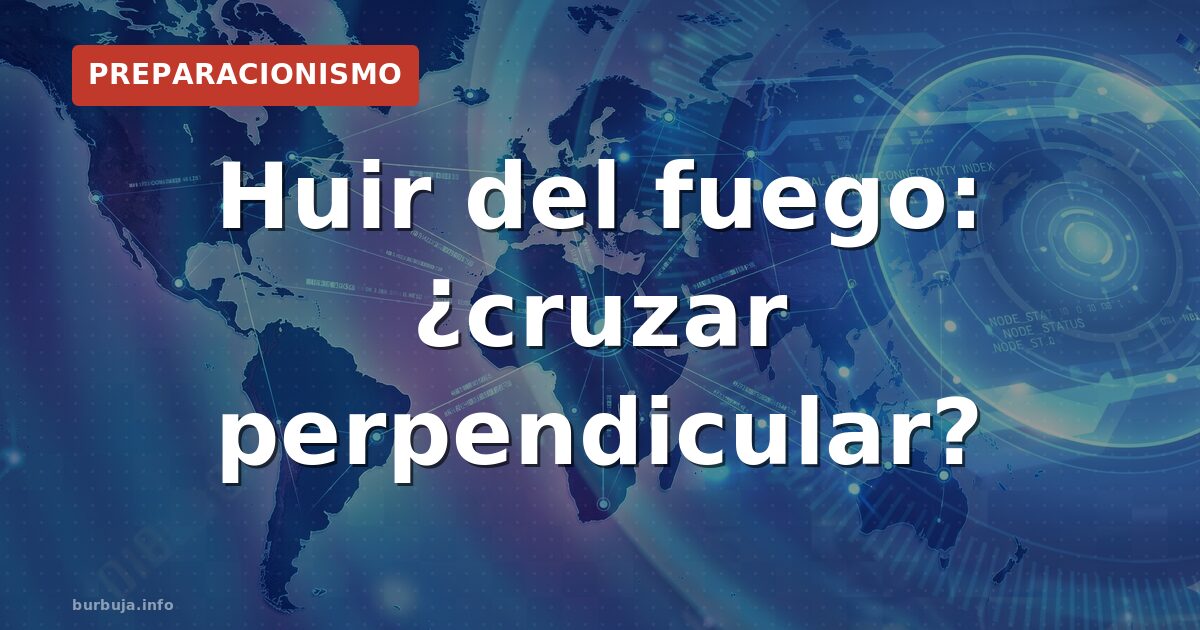 La peligrosa técnica para sobrevivir a un incendio