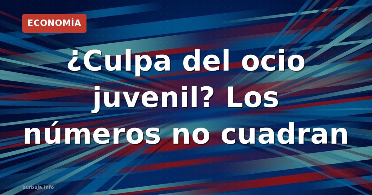 ¿Culpa de los jóvenes? La verdad sobre ahorro y vivienda