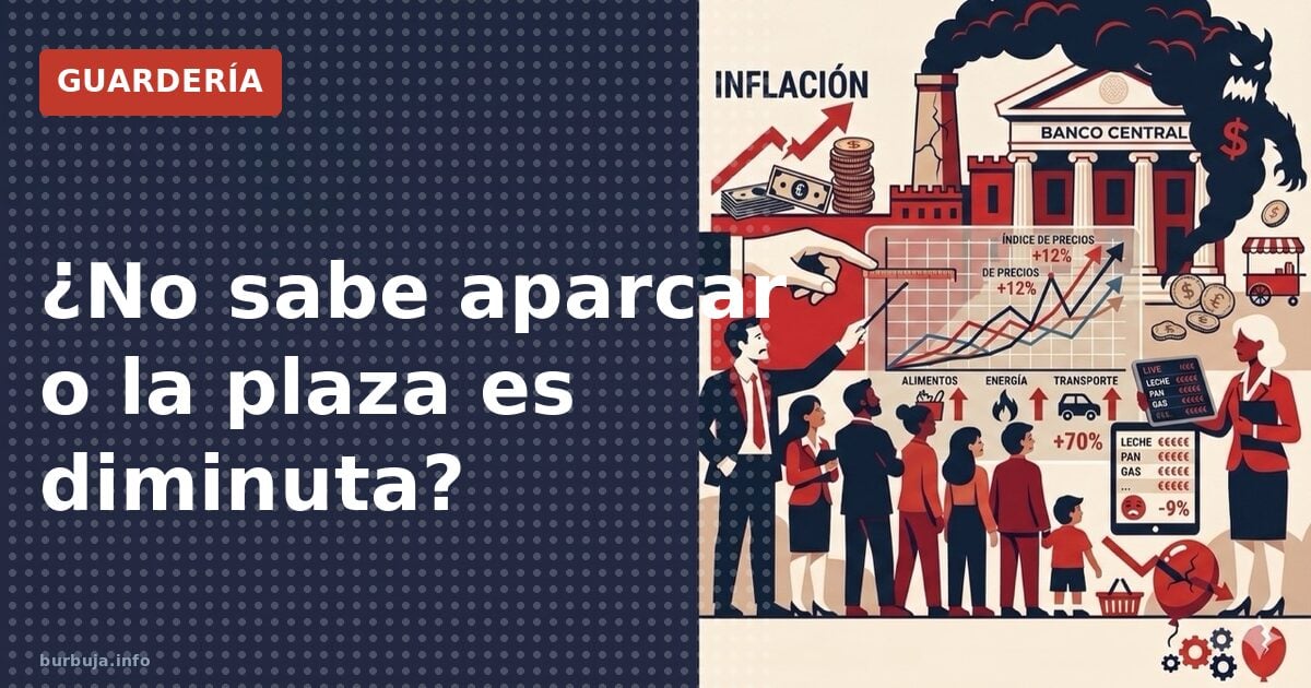 ¿No sabe aparcar o la plaza es diminuta?