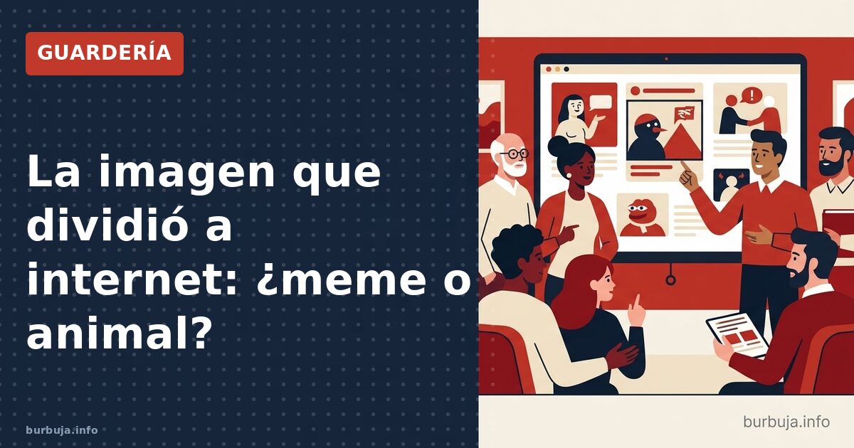 La imagen que dividió a internet: ¿meme o animal?