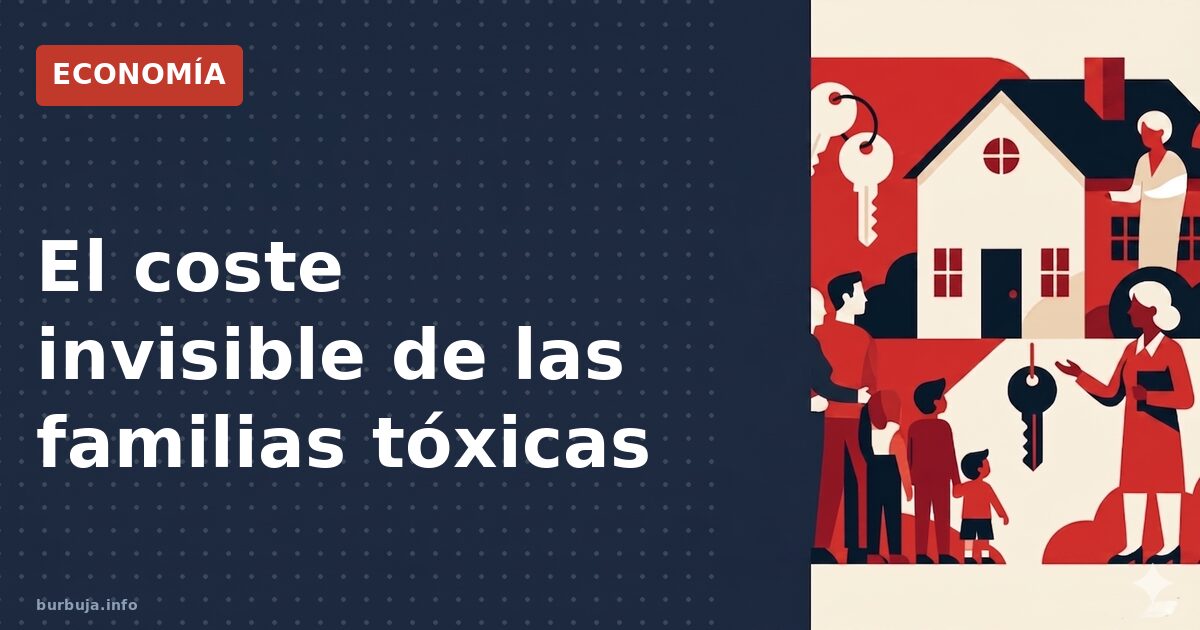 El coste invisible de las familias tóxicas