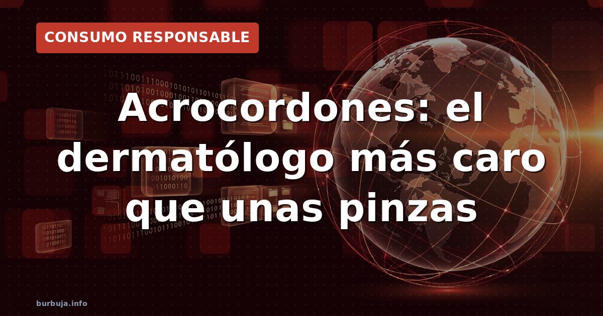 Por qué arrancarse verrugas con pinzas es tendencia