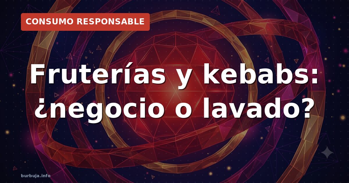¿Blanqueo o negocio? La duda tras el boom de fruterías y kebabs