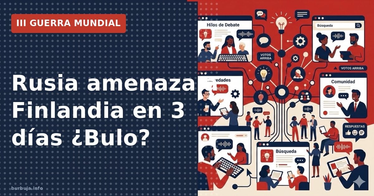 La amenaza rusa a Finlandia que nadie se cree