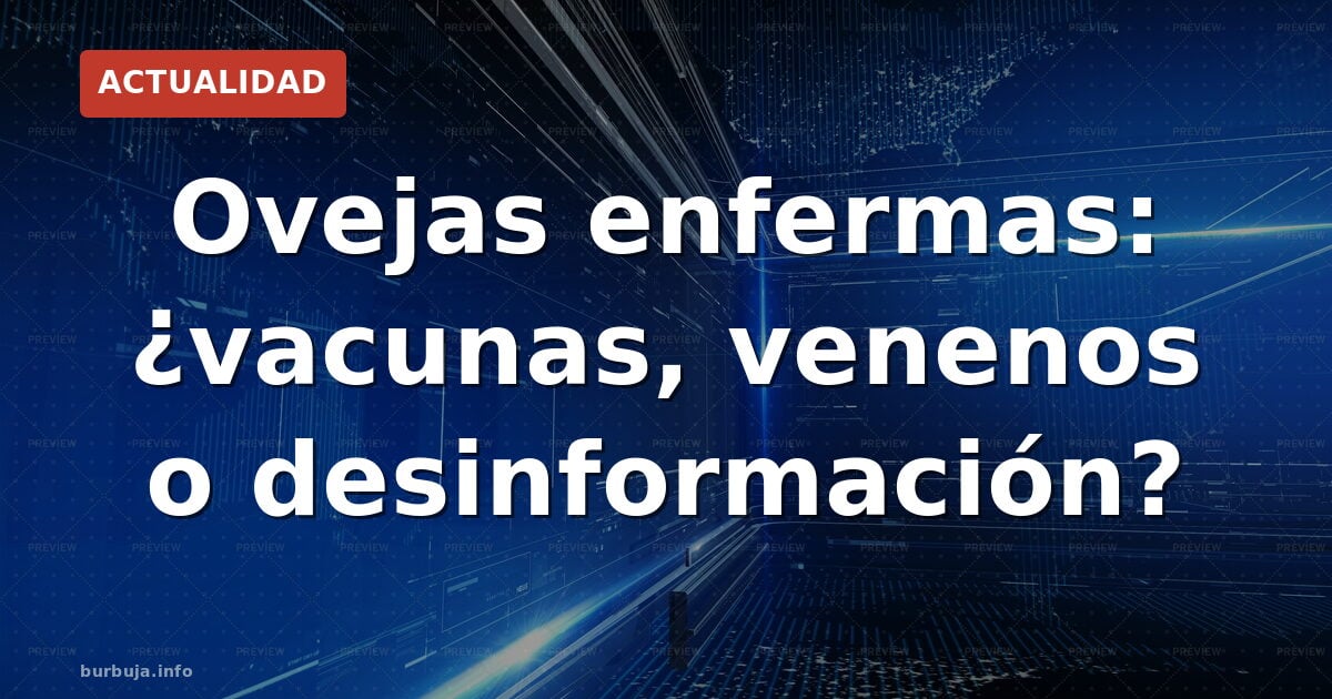 Ovejas enfermas: el misterio que dispara las alarmas