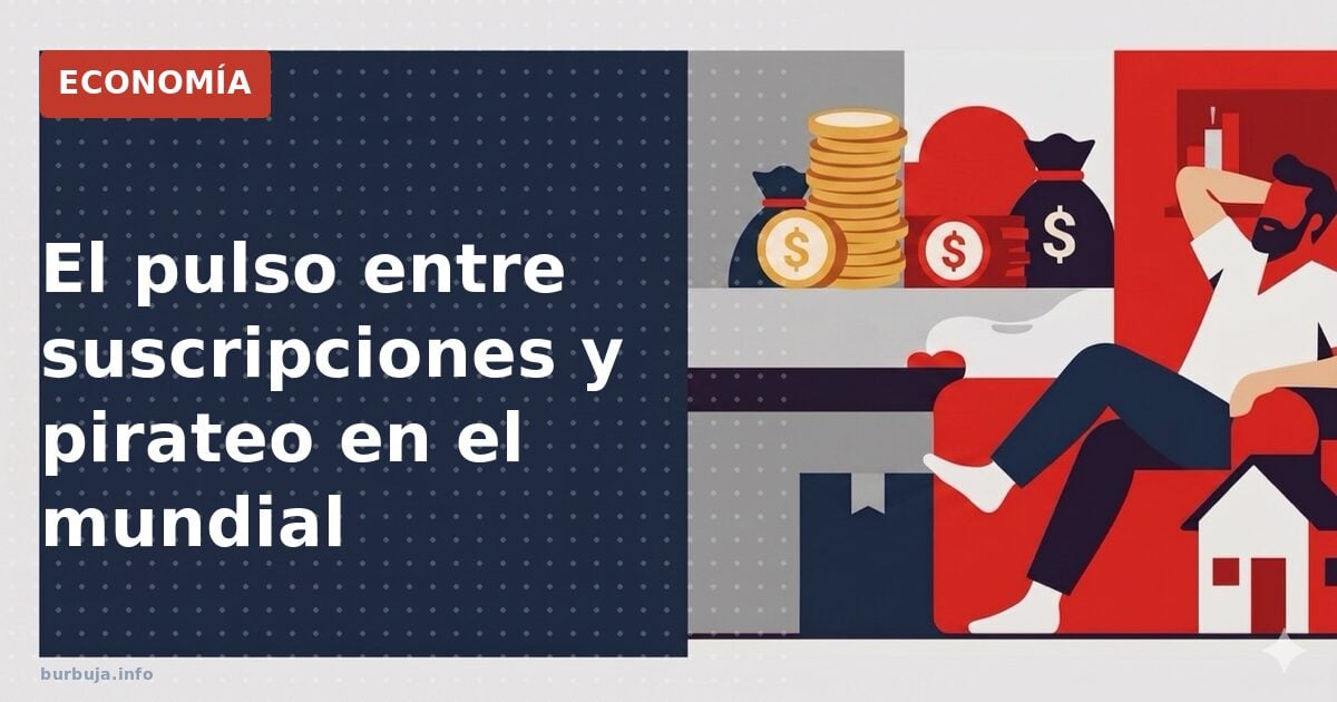 El pulso entre suscripciones y pirateo en el mundial