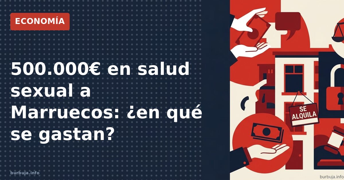 Medio millón para salud sexual en Marruecos