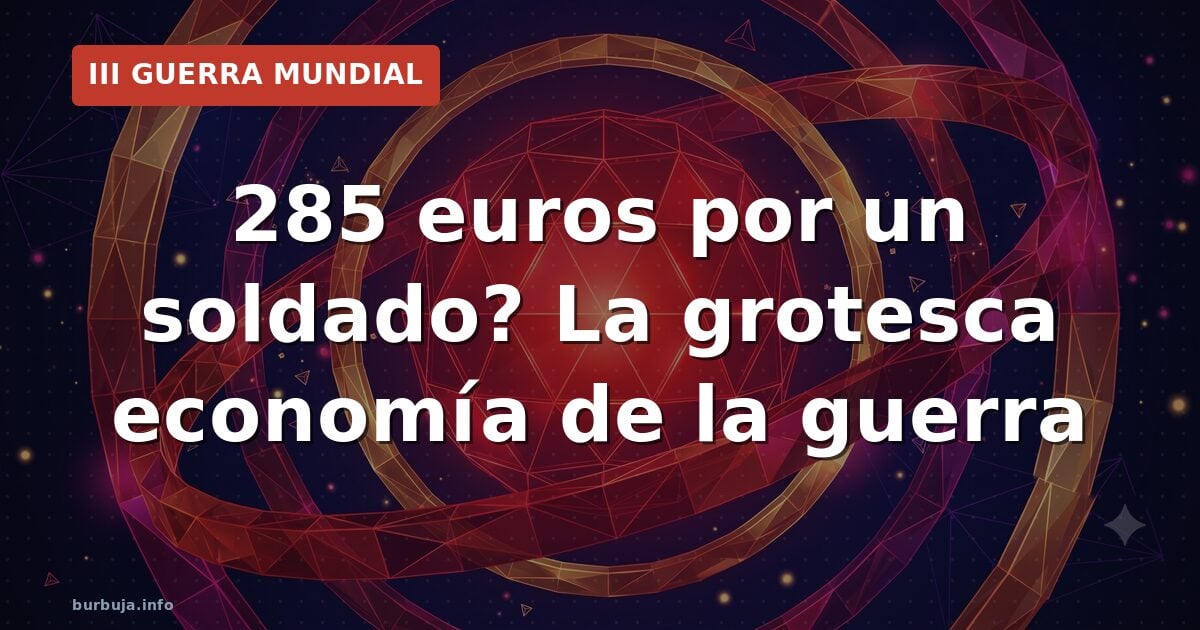 La calculadora del conflicto: 285 euros por un recluta ruso