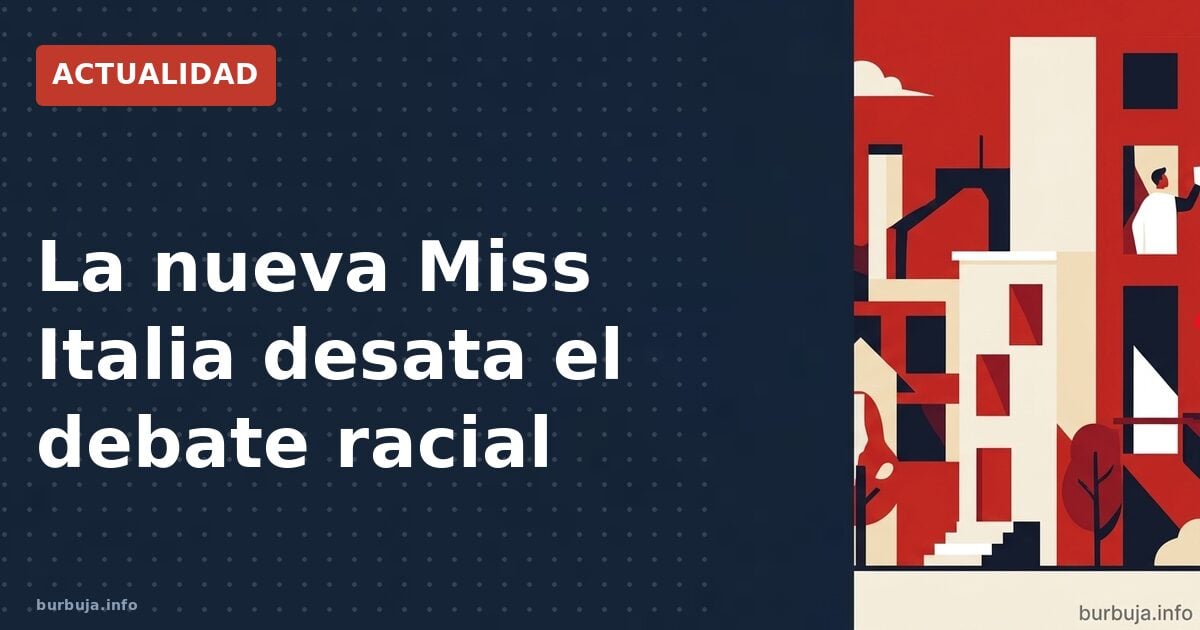 Miss Italia negra: ¿avance o síntoma de algo más?