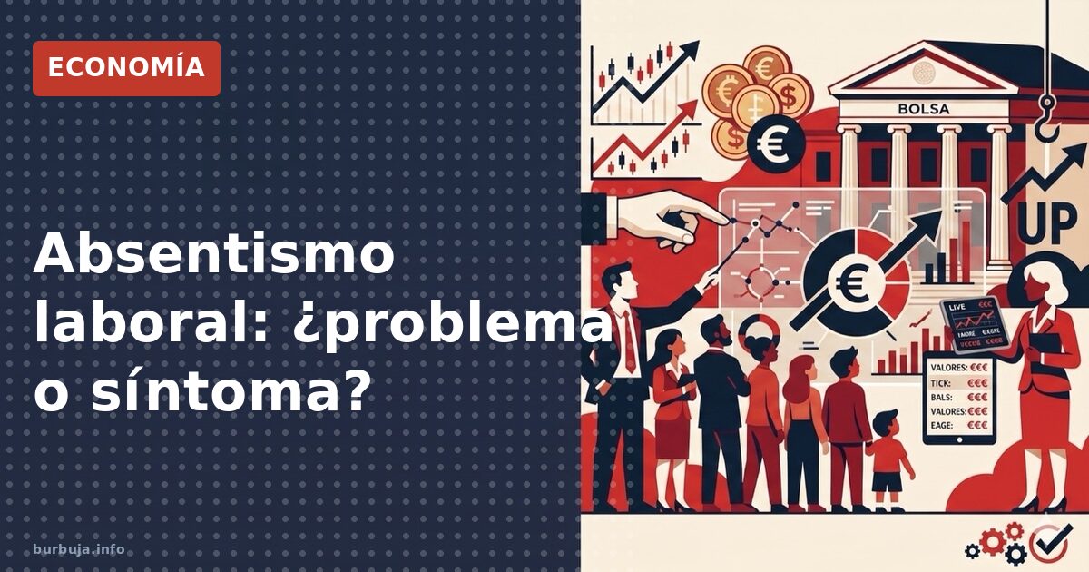 El 70% de los españoles: el absentismo es un problema grave