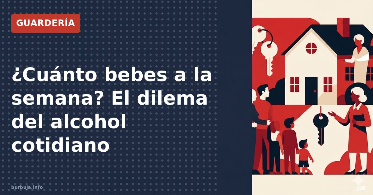 ¿Cuánto alcohol bebes a la semana?