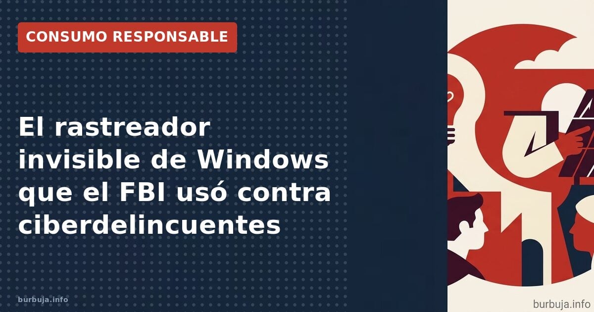 El rastreador invisible de Windows que el FBI usó contra ciberdelincuentes