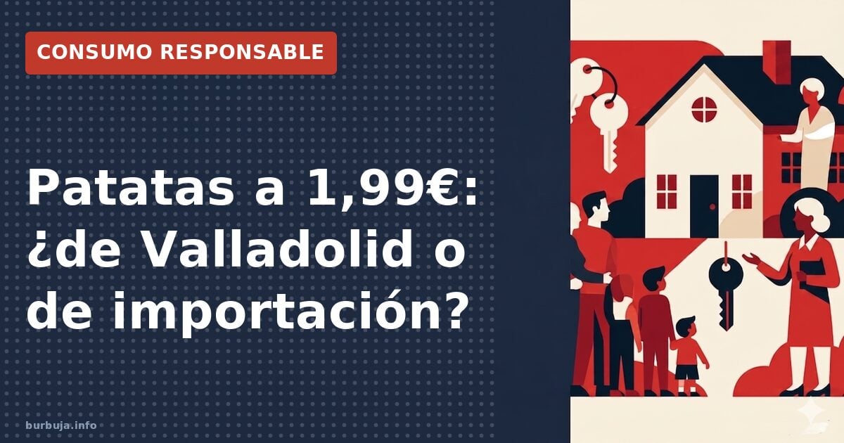 Patatas a 1,99€: ¿de Valladolid o de importación?
