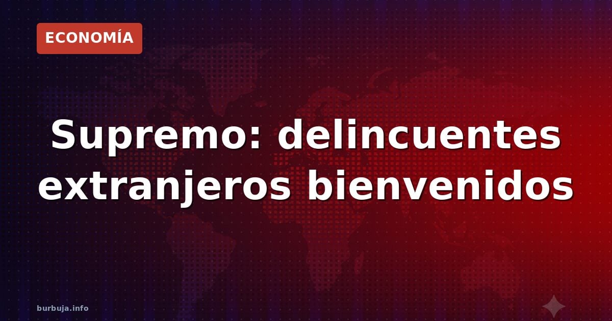 Supremo suprime el filtro de antecedentes penales