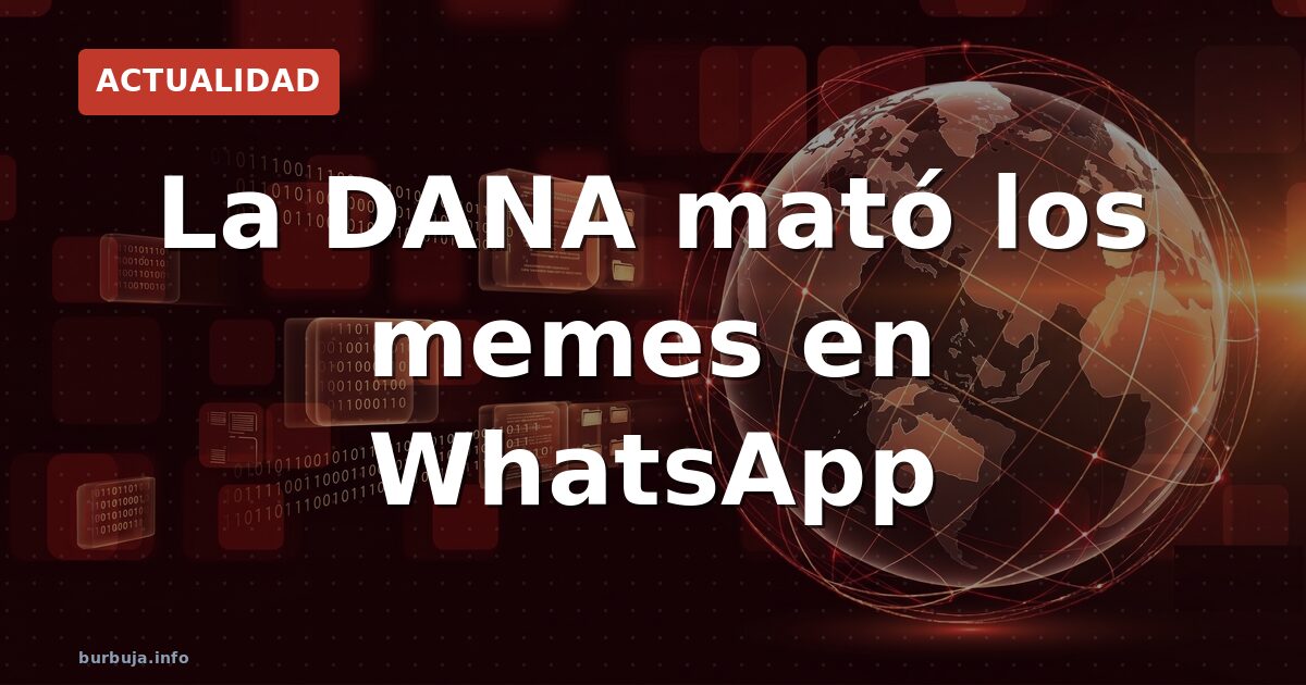 La fatiga de los memes tras la DANA