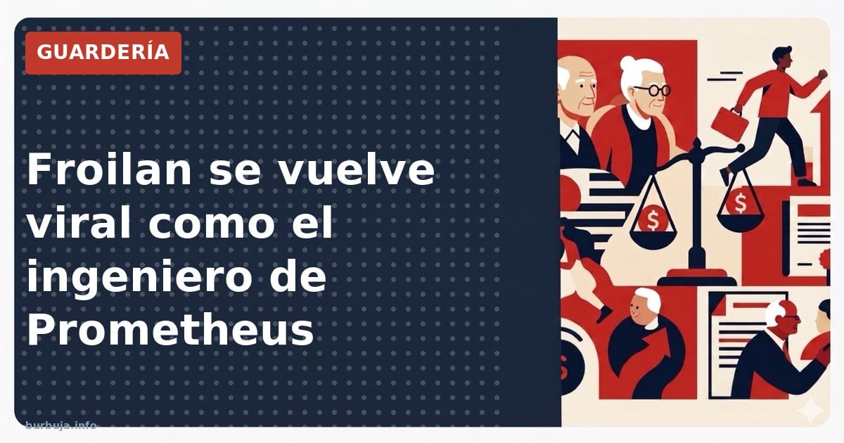 Froilan se vuelve viral como el ingeniero de Prometheus