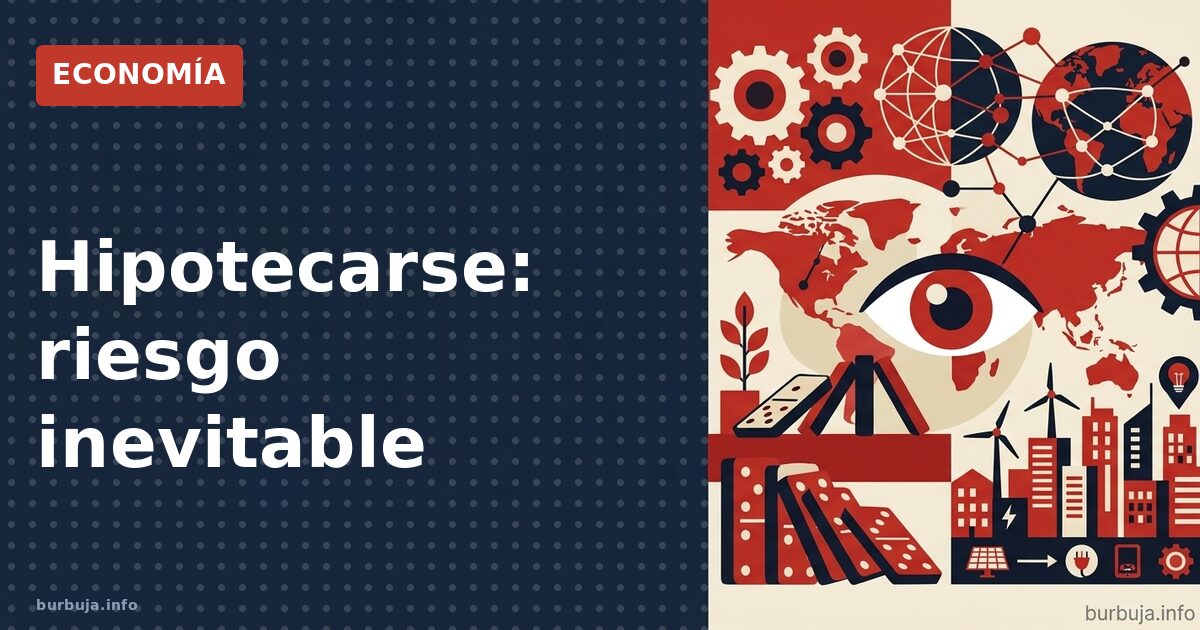 Hipotecarse: riesgo inevitable