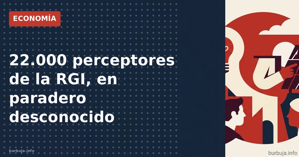 RGI: 22.000 perceptores en paradero desconocido