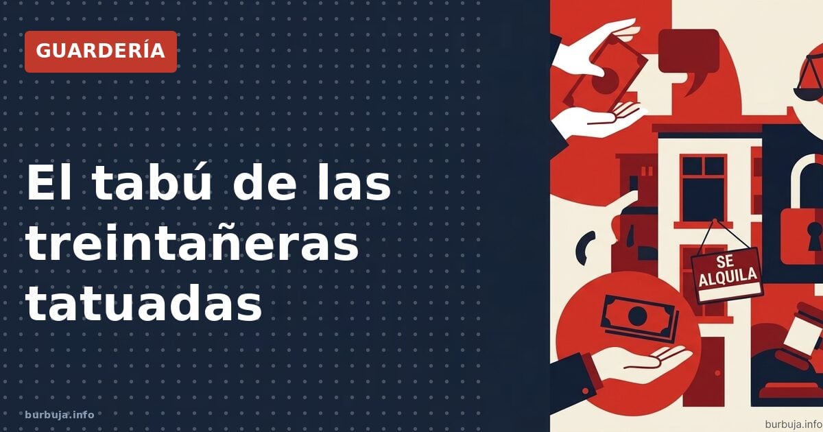 El tabú de las treintañeras tatuadas